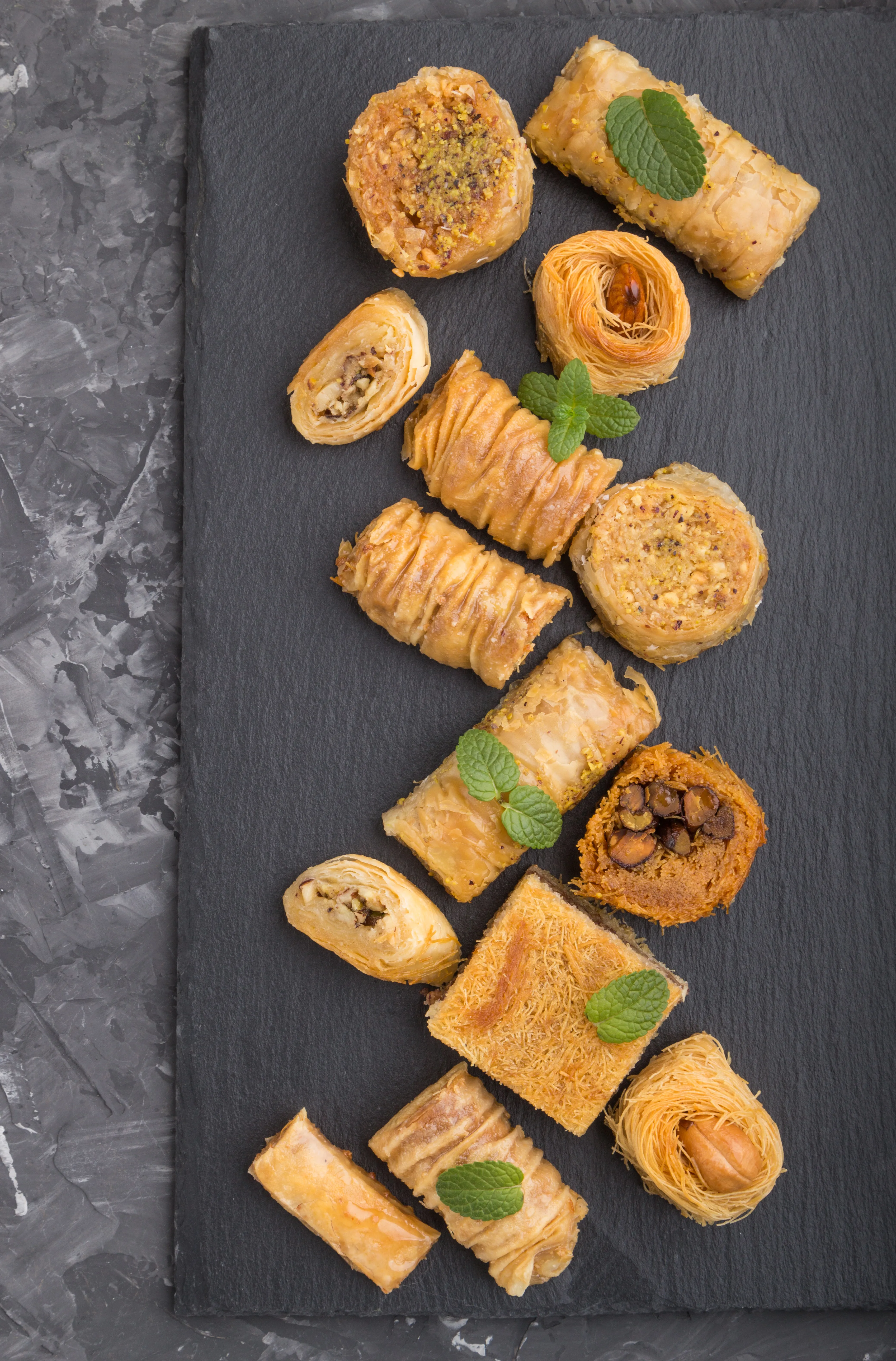 Dessert platter for celebrations